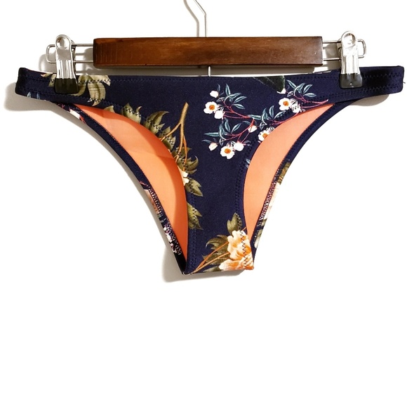 triangl swimwear Other - TRIANGL Navy Floral Bottoms Size Medium